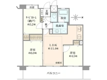 【東京都/板橋区赤塚】レーベンハイム下赤塚 間取り図