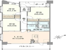 【埼玉県/新座市東北】クレアホームズ志木 間取り図