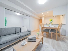 【神奈川県/川崎市中原区小杉町】ダイアパレス武蔵小杉 リビング・ダイニング