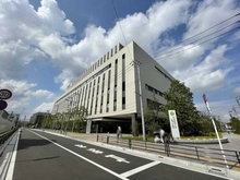 【神奈川県/川崎市中原区小杉町】プラウドタワー武蔵小杉 日本医科大学武蔵小杉病院（現地より約560m）：
