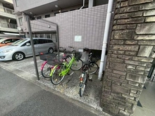 【神奈川県/川崎市中原区下小田中】グレイス武蔵中原II 駐輪場