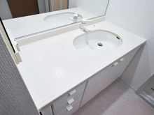 【神奈川県/横浜市鶴見区市場上町】オーベル横浜鶴見  洗面所