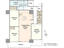 【東京都/杉並区和田】パークシティ杉並セントラルタワー 間取り図