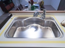 【神奈川県/川崎市多摩区堰】メゾンドール多摩川 キッチン：シンク