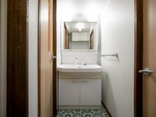 【神奈川県/川崎市中原区宮内】日商岩井武蔵小杉マンション 洗面所