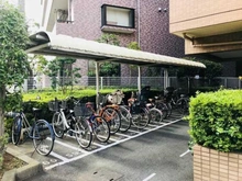 【神奈川県/川崎市高津区溝口】朝日クレス・パリオ溝の口 駐輪場