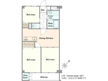 【神奈川県/川崎市高津区久末】ライオンズマンション久末 間取り図
