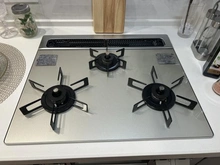 【神奈川県/川崎市中原区新丸子東】ライオンズマンション新丸子  キッチン：三口コンロ