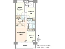 【神奈川県/川崎市川崎区東門前】ウェリス川崎東門前 間取り図