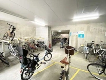 【神奈川県/横浜市南区蒔田町】朝日マンション横浜蒔田 駐輪場