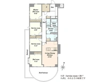 【神奈川県/横浜市神奈川区浦島町】クリオ神奈川新町弐番館 間取り図