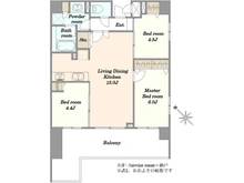 【神奈川県/横浜市都筑区池辺町】セルアージュ都筑ソレイユの丘  間取り図