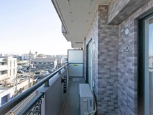 【神奈川県/川崎市中原区下新城】クレッセント武蔵新城 バルコニー