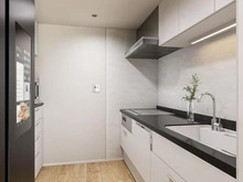 【神奈川県/川崎市中原区新丸子東】パークシティ武蔵小杉ミッドスカイタワー キッチン：リフォーム完成予想図