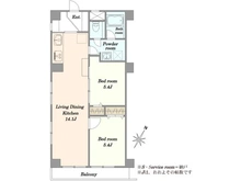 【東京都/世田谷区下馬】秀和祐天寺レジデンス 間取り図