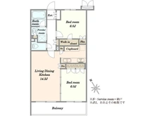 【東京都/世田谷区野毛】アイディーコート二子玉川 間取り図