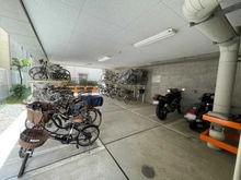 【神奈川県/川崎市中原区丸子通】東急ドエルアルス新丸子 駐輪場