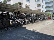 【神奈川県/川崎市中原区木月大町】コスモ元住吉コートフォルム 駐輪場
