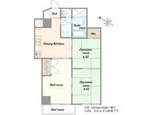 【東京都/大田区田園調布】ライオンズマンション田園調布 間取り図