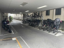【神奈川県/川崎市中原区下小田中】ステイツ武蔵中原 駐輪場