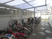【神奈川県/川崎市中原区宮内】ラポール武蔵小杉 駐輪場
