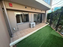 【神奈川県/川崎市多摩区菅稲田堤】ミオカステーロ稲田堤  専用庭