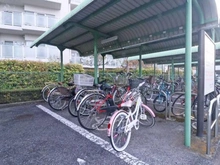【神奈川県/川崎市多摩区中野島】新多摩川ハイム2号棟 駐輪場