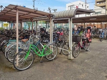 【東京都/国分寺市東恋ヶ窪】国分寺ビューハイツ 駐輪場