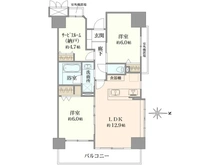 【東京都/国立市東】ナイスアーバン国立大学通り 間取り図
