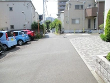 【東京都/調布市西つつじケ丘】バームハイツつつじヶ丘 前面道路