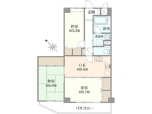 【東京都/八王子市千人町】ライオンズプラザ西八王子第二 間取り図