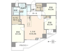 【東京都/国立市富士見台】レアシス国立大学通り 間取り図