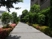 【東京都/小平市上水本町】クレストグランディオ武蔵野 アプローチ