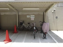 【東京都/小平市上水本町】クレストグランディオ武蔵野 来客用駐輪場