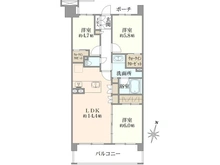 【東京都/国分寺市東恋ヶ窪】グランプラド国分寺 間取り図