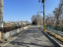 【東京都/国立市青柳】リバーサイド国立 前面道路