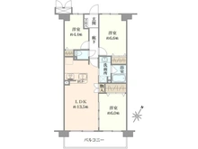 【東京都/国分寺市西町】メイツ国立ガーデン 間取り図
