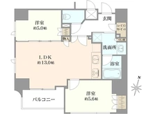 【東京都/新宿区北新宿】ジオ西新宿ツインレジデンス イースト棟 間取り図