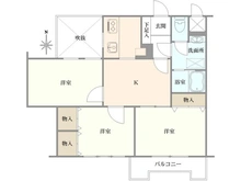 【東京都/国分寺市光町】国立ダイカンプラザII号館 間取り図