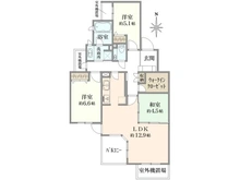 【東京都/国分寺市光町】パーク・ハイム国立 間取り図