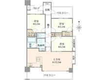 【東京都/国立市矢川】サンクレイドル国立 間取り図