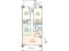 【東京都/小平市上水本町】クレストグランディオ武蔵野 間取り図