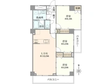 【東京都/国立市西】フォレスト国立 間取り図
