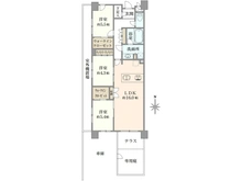 【東京都/国立市西】ミオカステーロ国立 間取り図