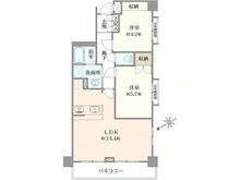 【東京都/国立市谷保】ベルジュール国立谷保 間取り図
