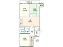 【東京都/国立市東】ニューファミリー レジデンス大和 間取り図