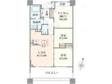 【東京都/東村山市美住町】レクシオ東村山ティアーズガーデン 間取り図