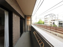 【兵庫県/神戸市東灘区本山北町】ステイツ岡本アネックス バルコニー