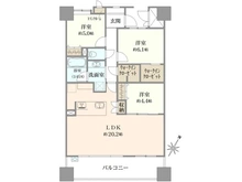 【兵庫県/神戸市東灘区本山南町】エルヴェール神戸本山アーバンライフ 間取り図