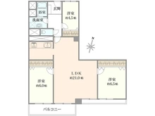 【兵庫県/神戸市東灘区住吉山手】御影グランドハイツ 間取り図